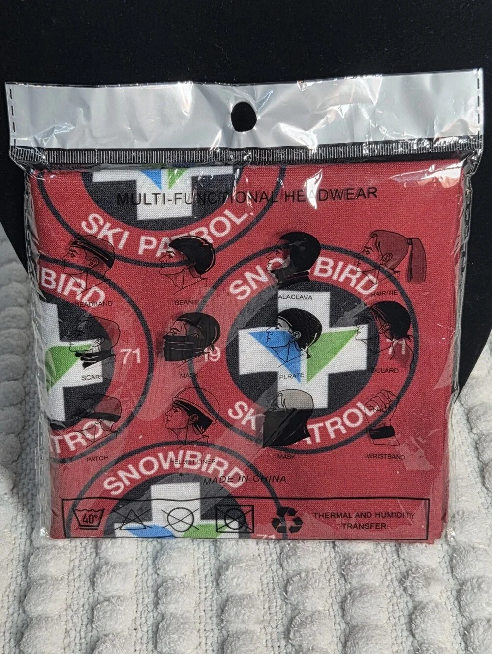 NEW Snowbird Ski Patrol Neck Gator - Snowbird, Utah